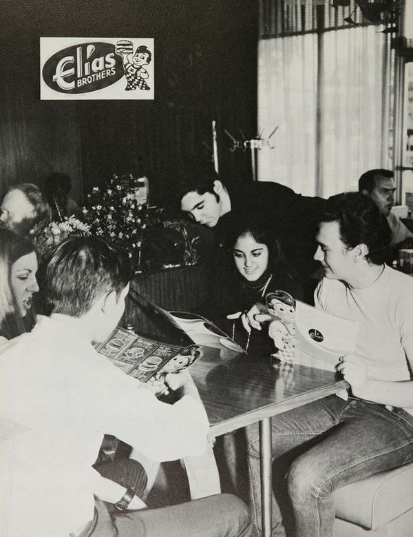 Big Boy Restaurants (Elias Brothers, Elias Bros) - High School Yearbook 1970S (newer photo)